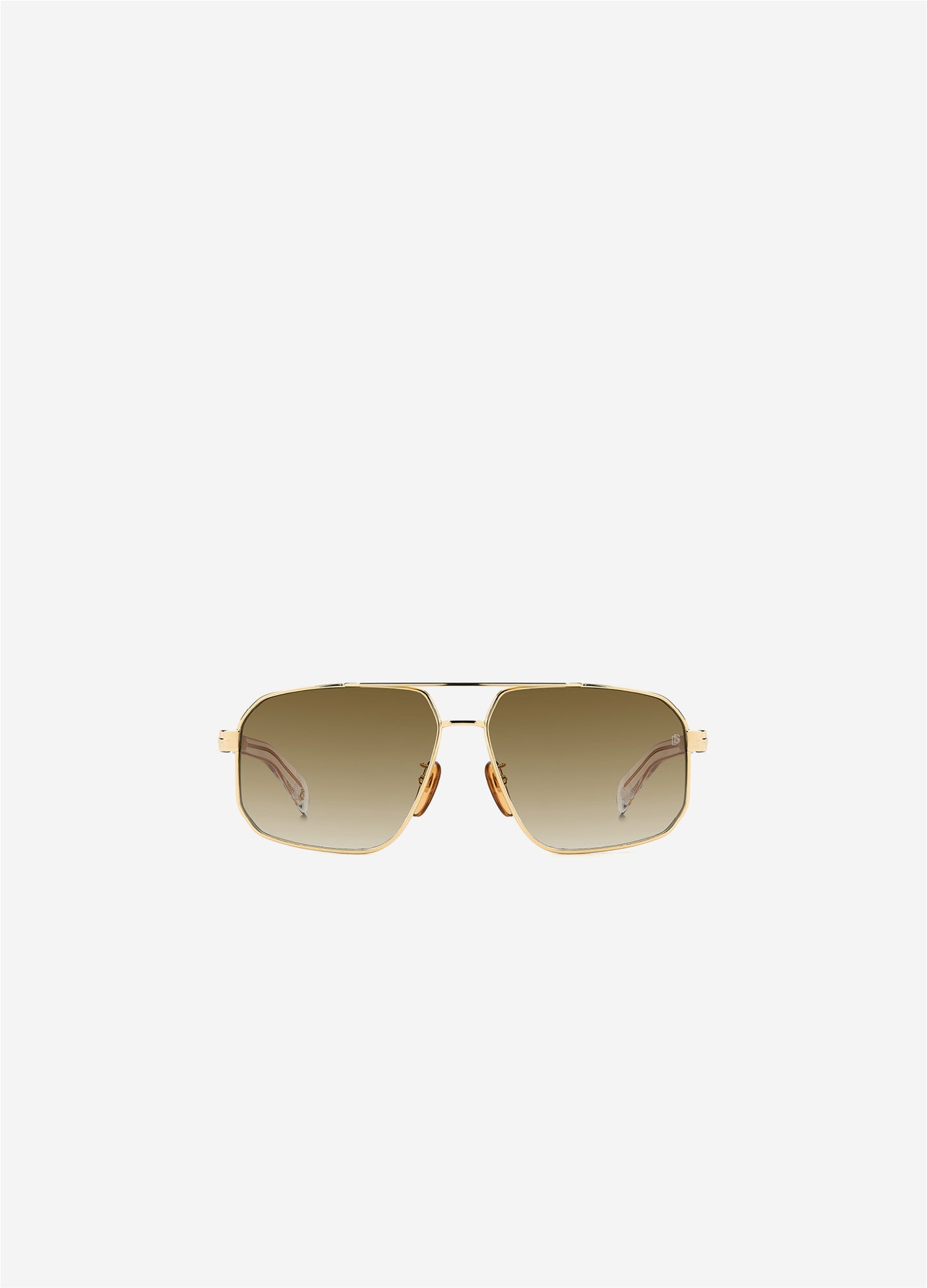 David Beckham Metal Frame Sunglasses Gold Co