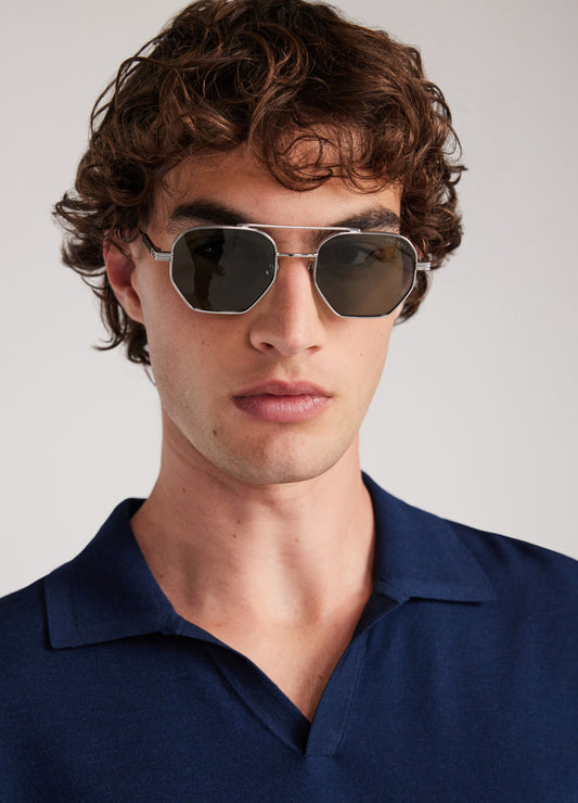 Aiden Sunglasses Silver