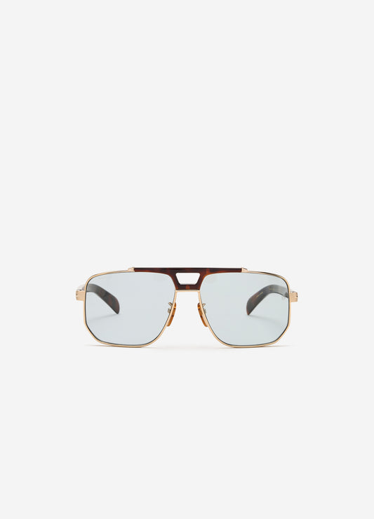 David Beckham Navigator Sunglasses Gold Tort