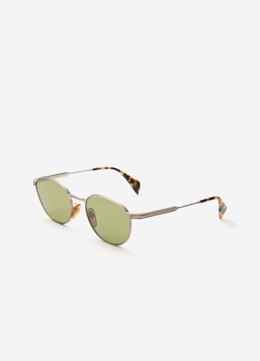 David Beckham Pantos Metal Sunglasses Silver Combo