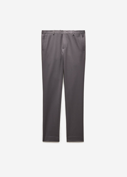 Tech Cotton Stretch Slim Pants Steel Grey