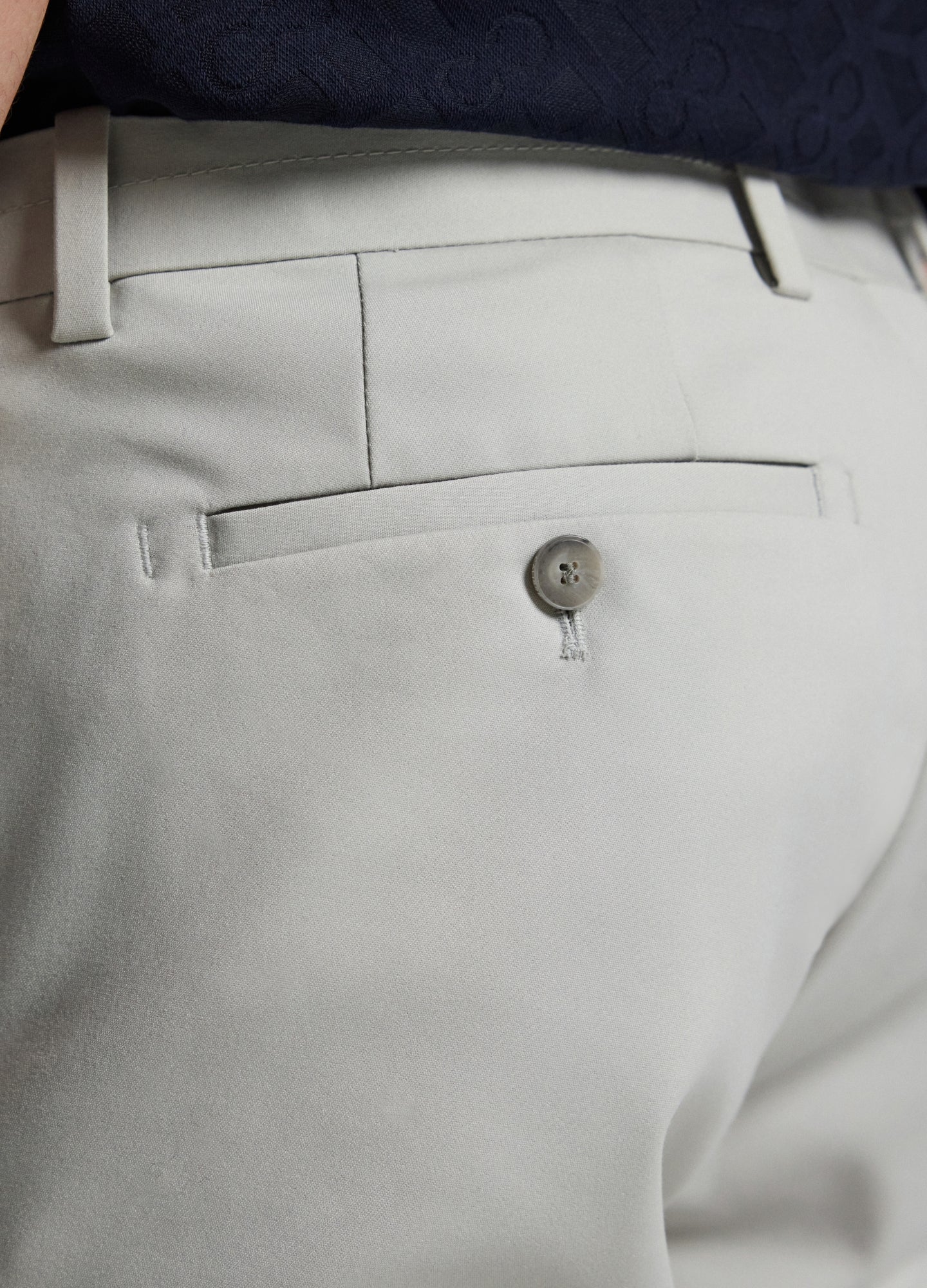 Tech Cotton Stretch Slim Pant Salt