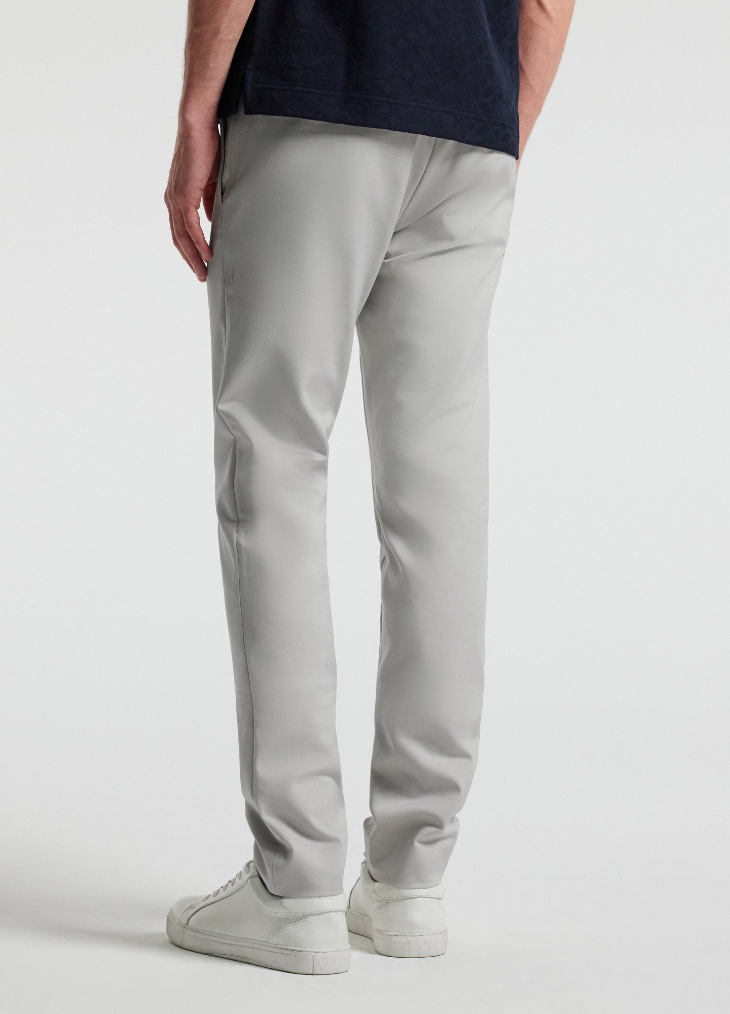 Tech Cotton Stretch Slim Pant Salt