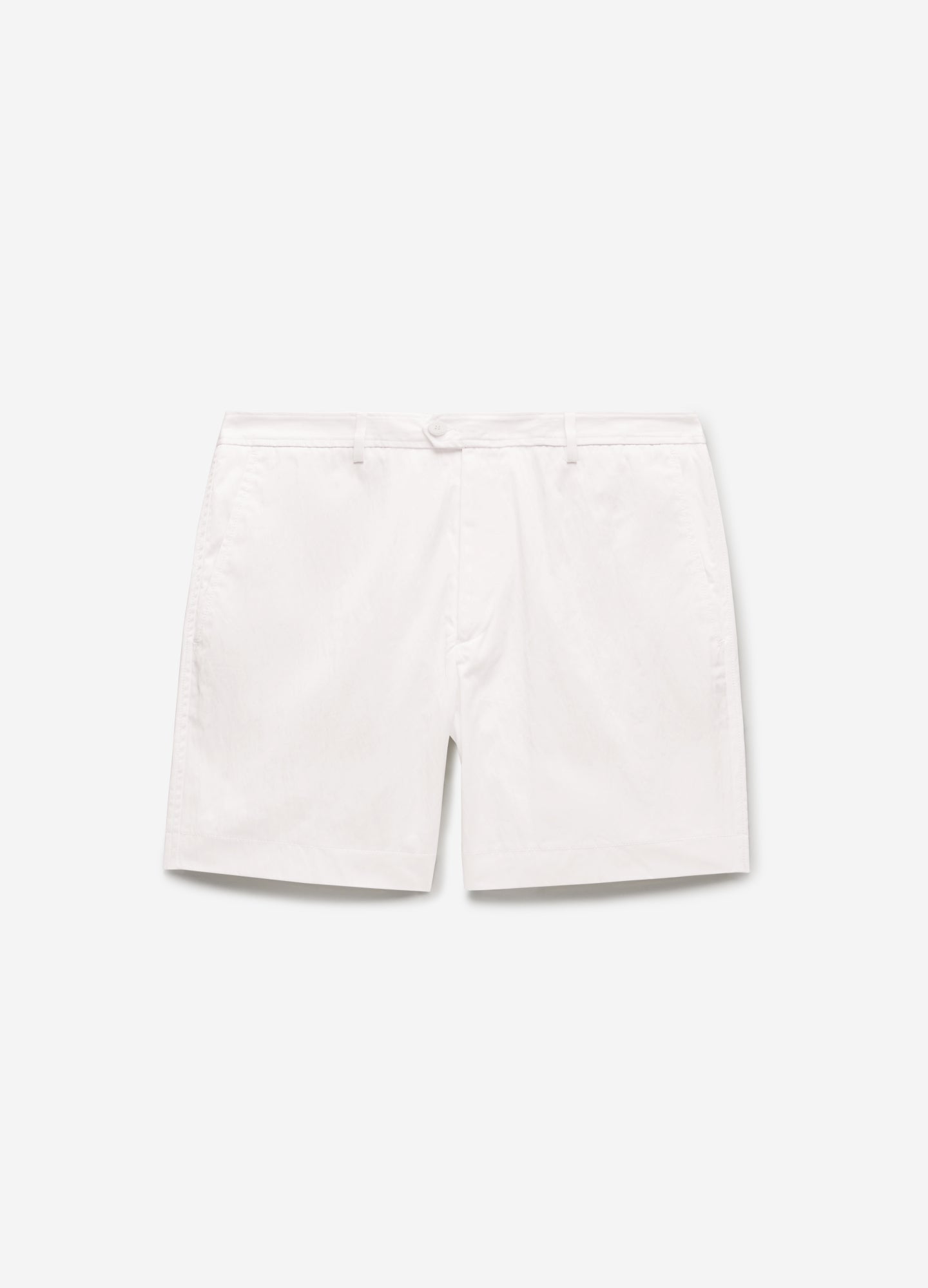 Tech Cotton Shorts White