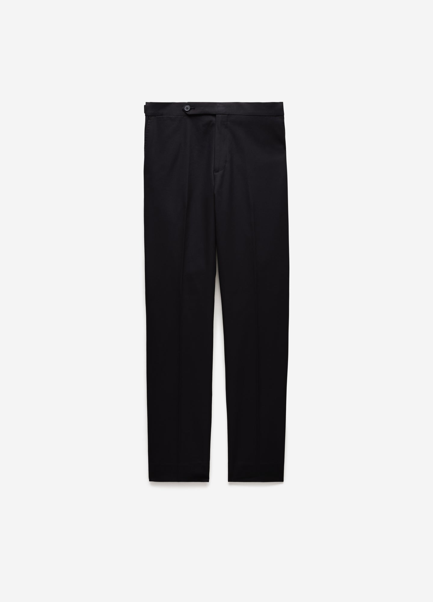 Cotton Twill Pants Black