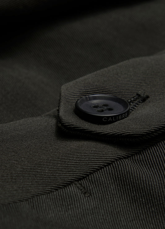 Tech Wool Dress Pants Dark Green