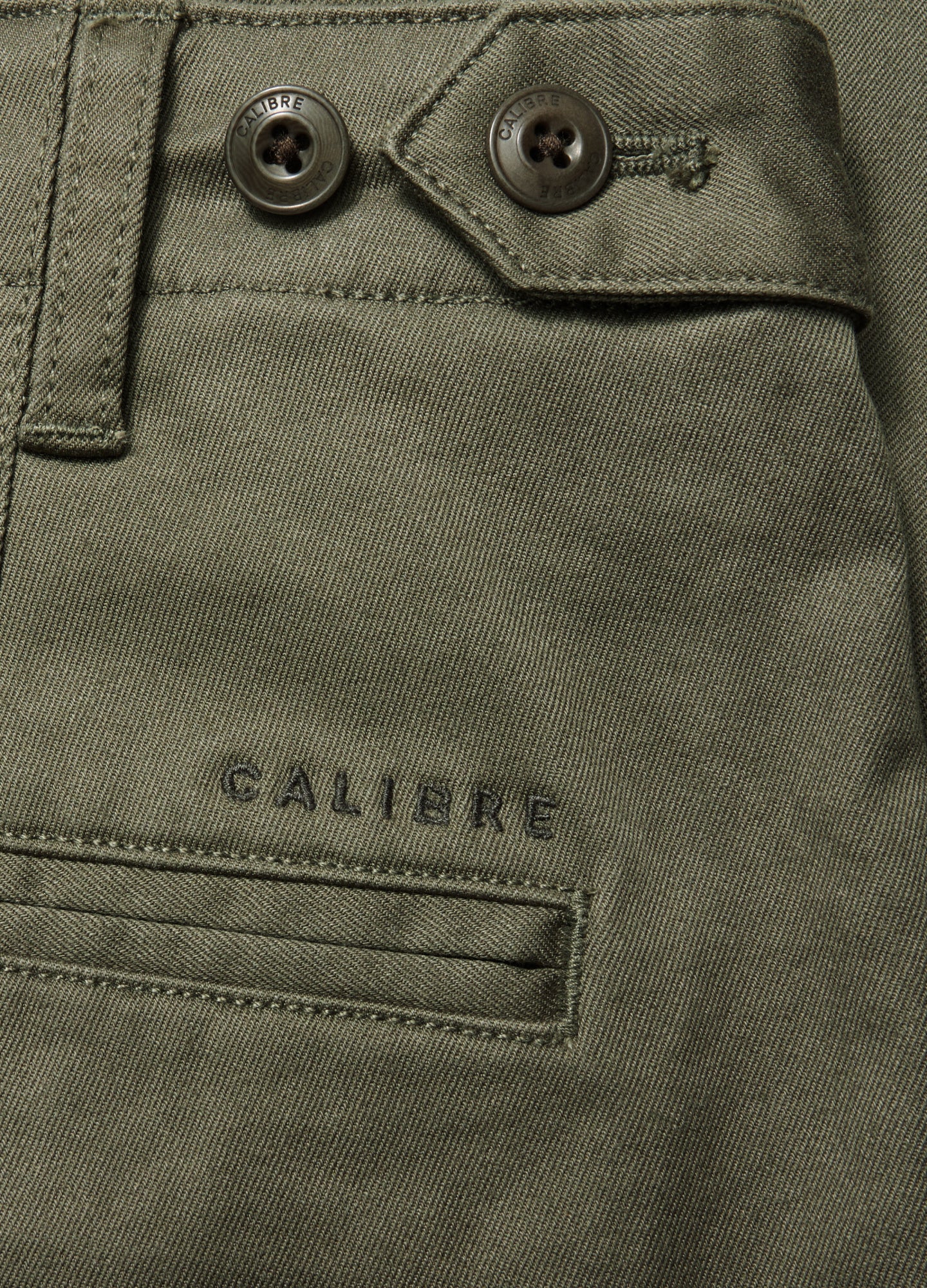 Slim Washed Chinos Khaki