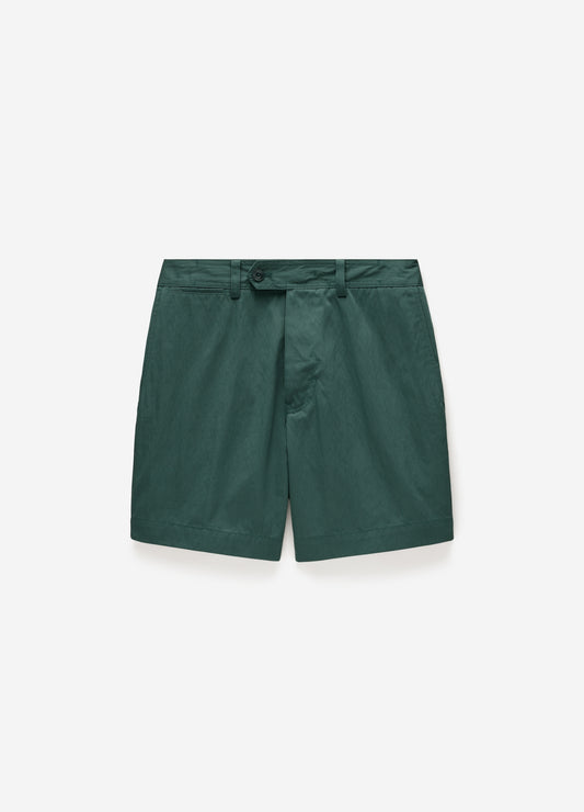 Tech Cotton Shorts Sea Green