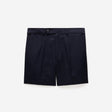 Linen Blend Shorts Navy