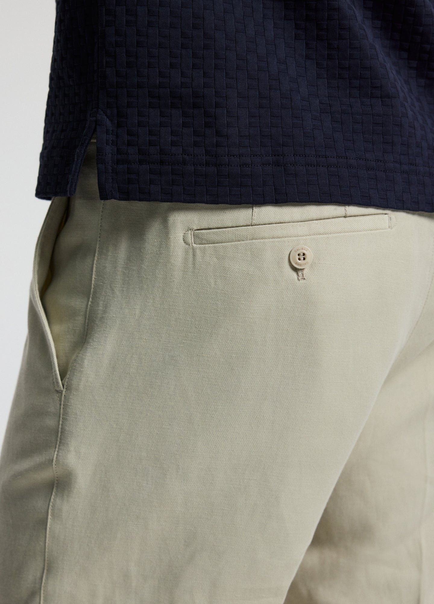 Linen Blend Shorts Stone