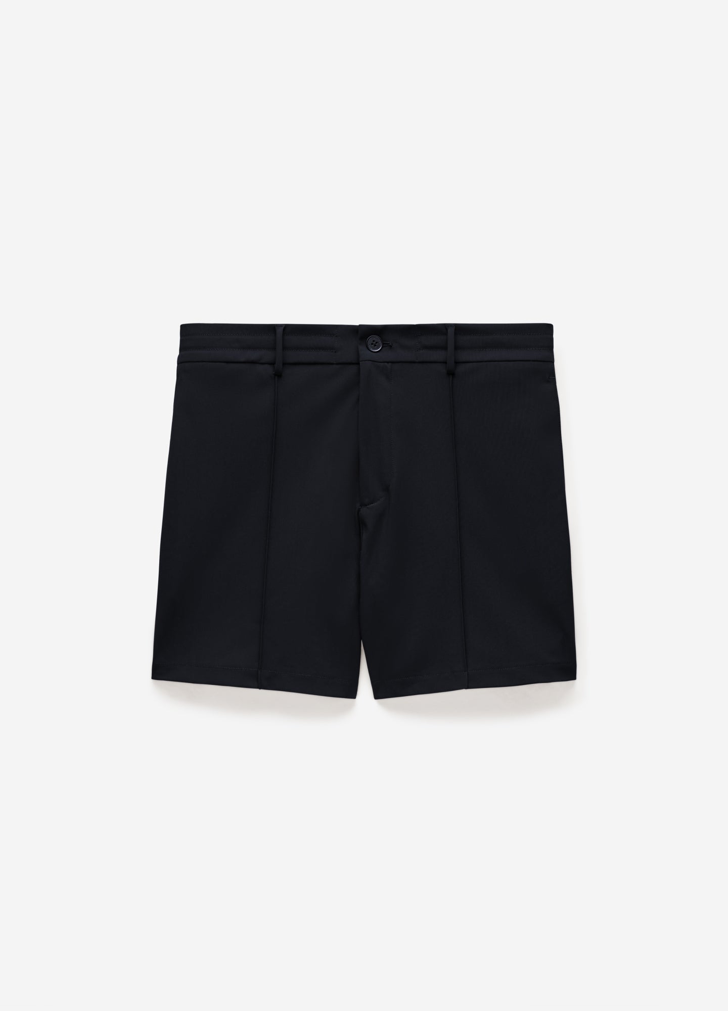 Performance Pintucked Shorts Black