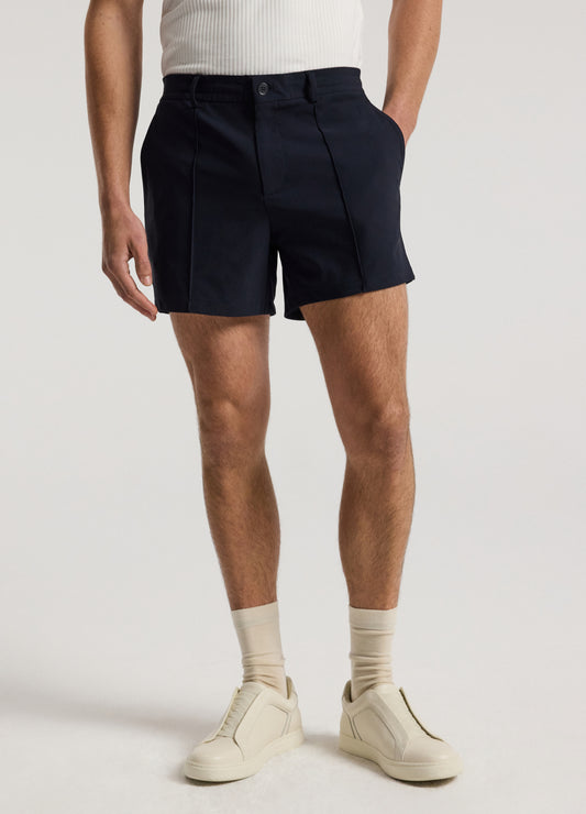 Performance Pintuck Shorts Navy
