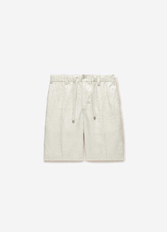 Washed Linen Shorts Natural
