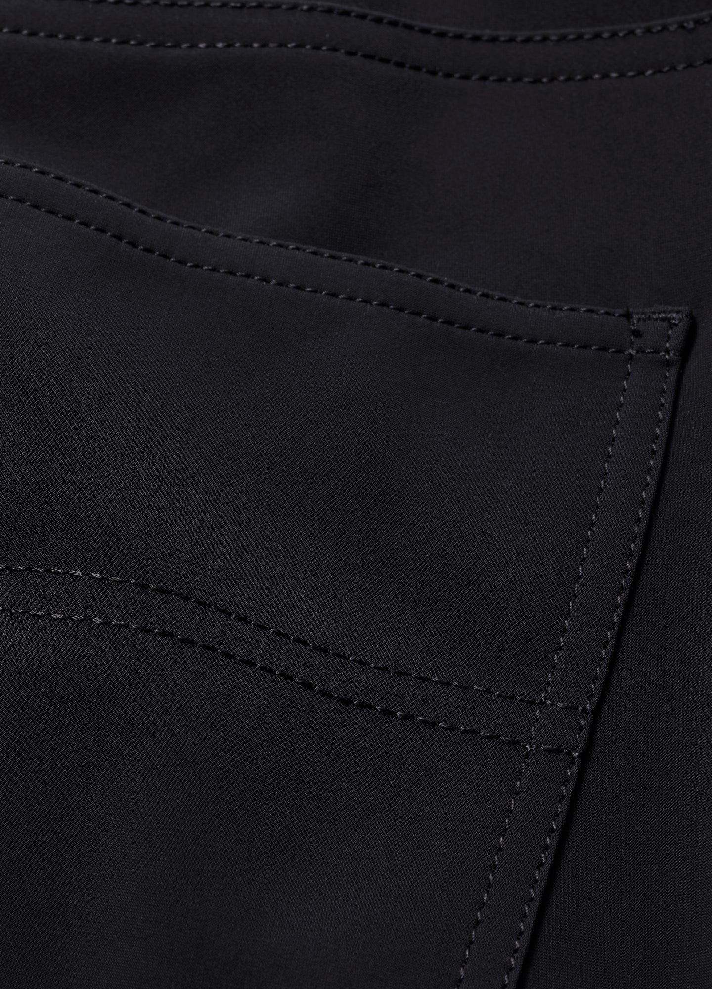 Slim Fit Performance Technical Jeans Black