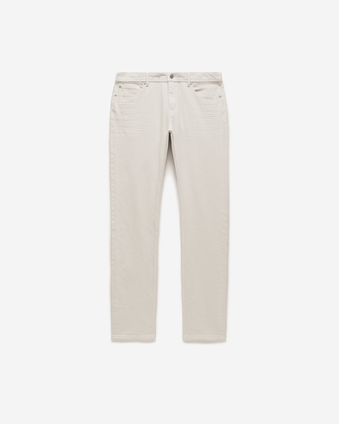 Skinny Fit Overdyed Jeans Natural