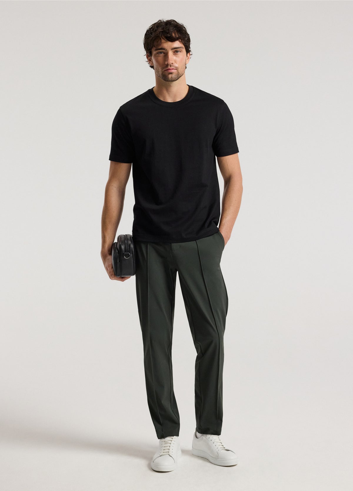 Performance Pintuck Pants Khaki