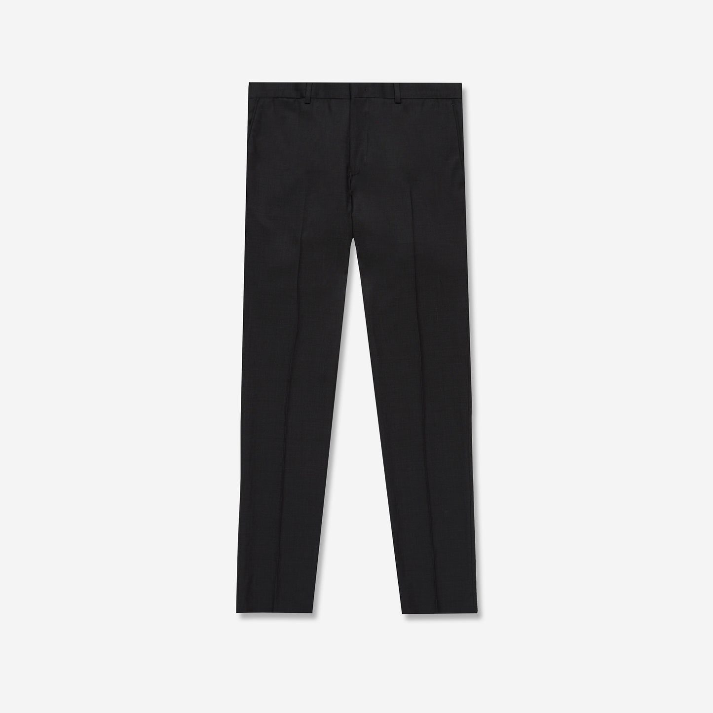Wool Pinpoint Twill Pant Char Combo