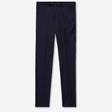 Slim Fit Wool Twill Pant Navy