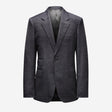 Refined Thatch Suit Jacket Granite