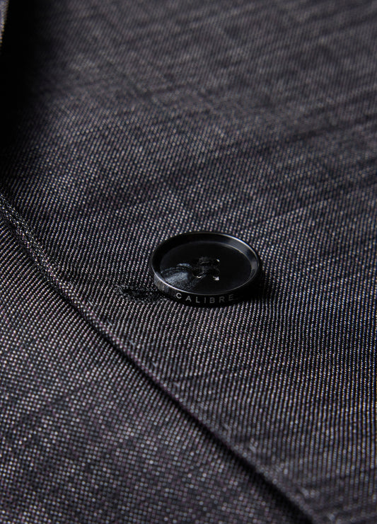Refined Thatch Suit Jacket Granite