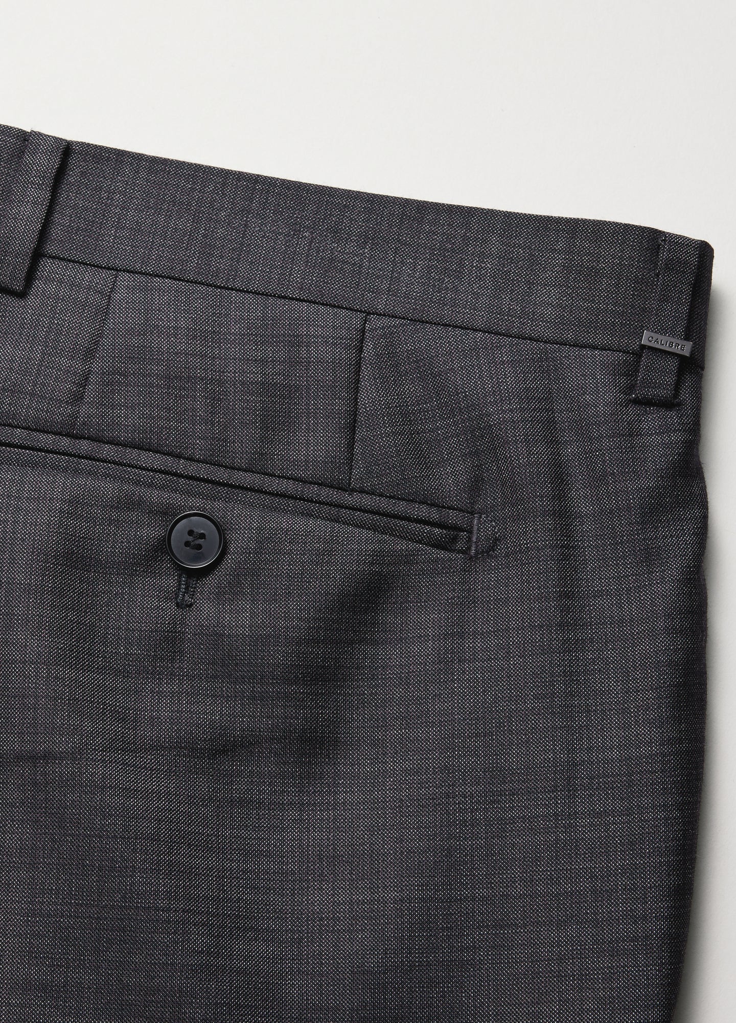 Refined Thatch Suit Pants Granite