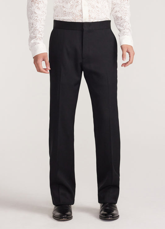 Bootcut Evening Pants Black