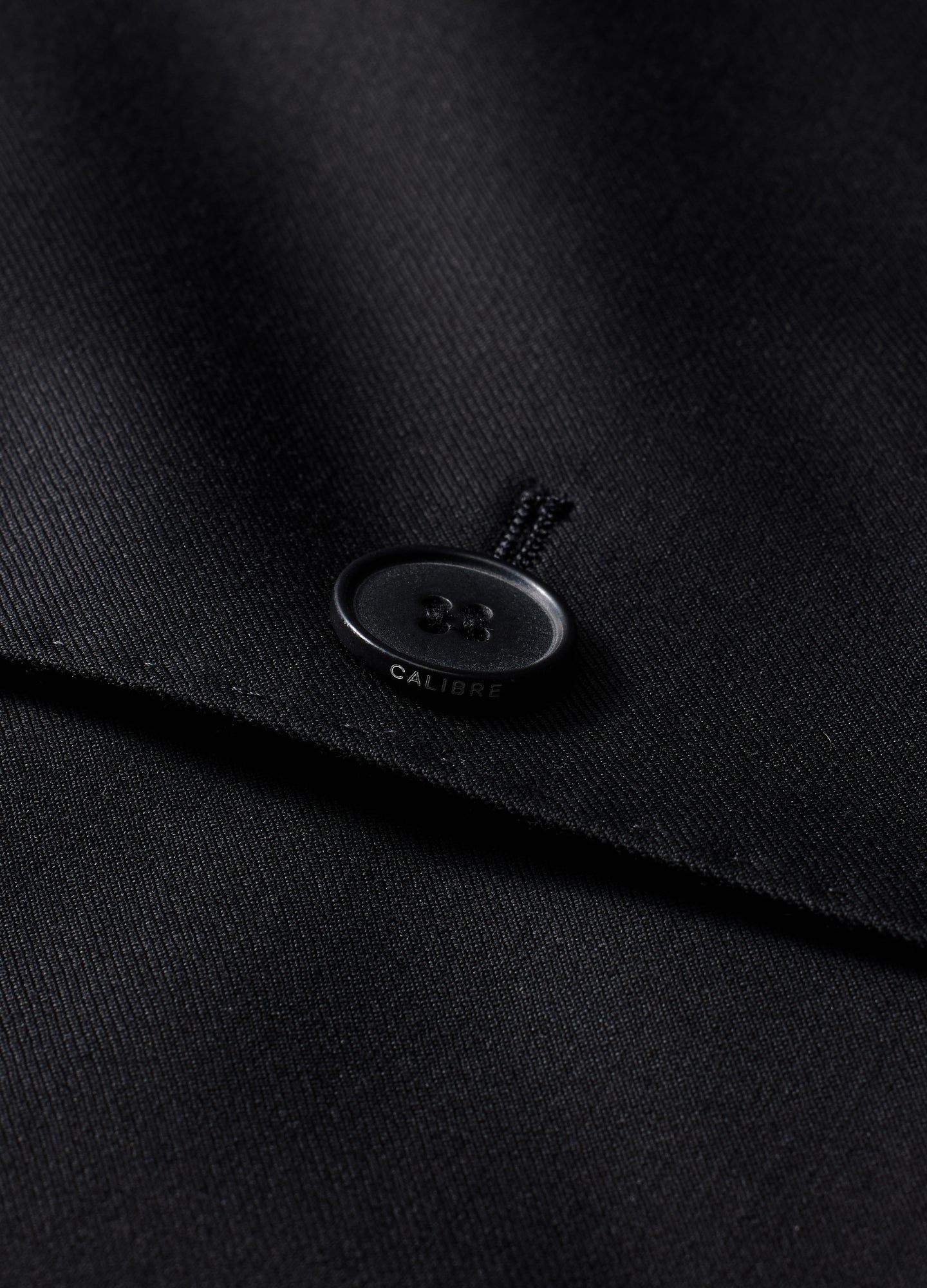 Wool Suit Jacket Black