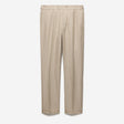 Linen Cotton Twill Suit Pants Natural
