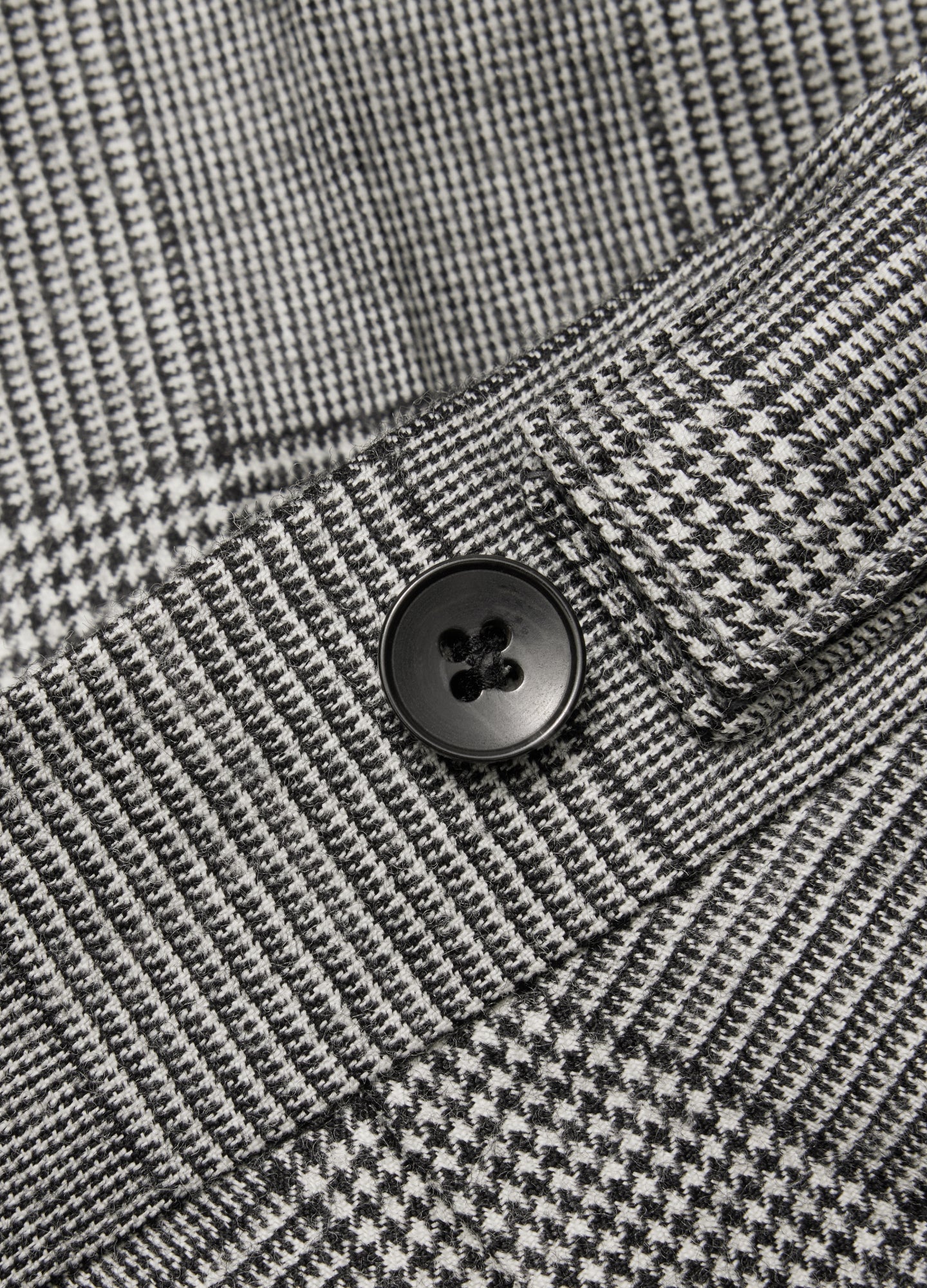 Glen Check Suit Pants Grey