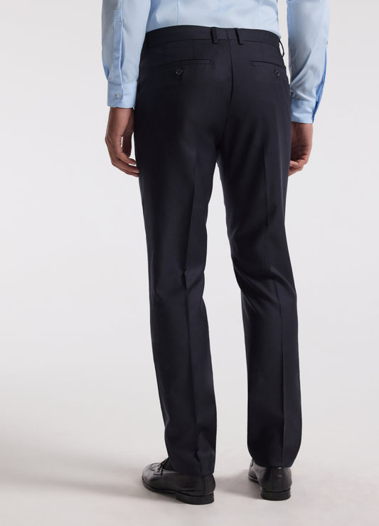Wool Twill Suit Pants Navy