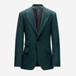 Double Crepe Suit Jacket Hunter Green