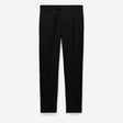 Tab Detail Wool Pants Black