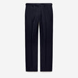 Tab Detail Wool Pants Navy