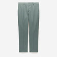Stretch Linen Suit Pants Neo Green