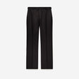 Jacquard Wool Suit Pants Chocolate
