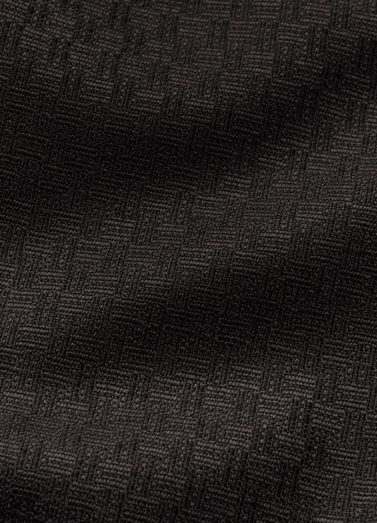 Jacquard Wool Suit Pants Chocolate