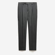 Stretch Linen Blend Suit Pants Moss