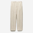 Tailored Crosshatch Suit Pants Cream