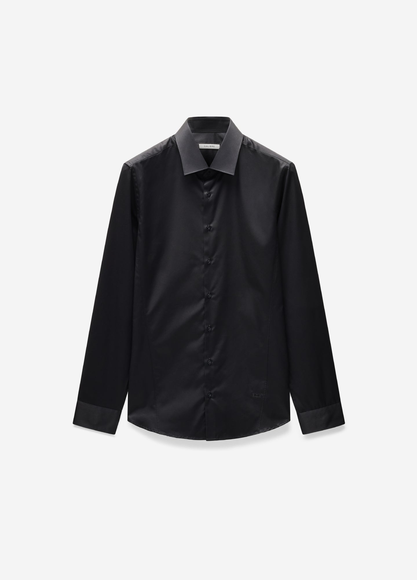 Refined Twill Shirt Black