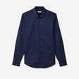 Refined Twill Shirt Navy
