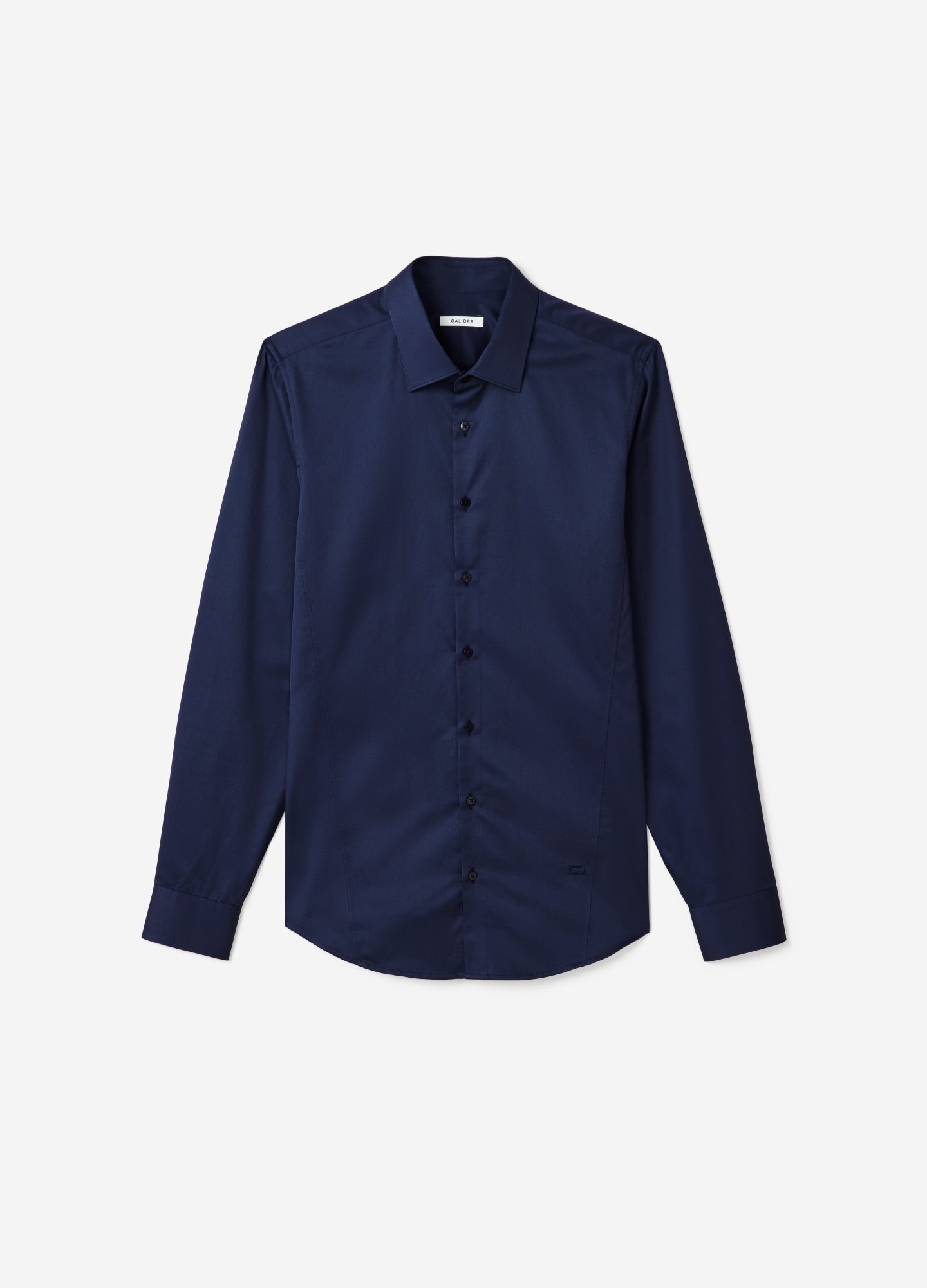 Refined Twill Shirt Navy