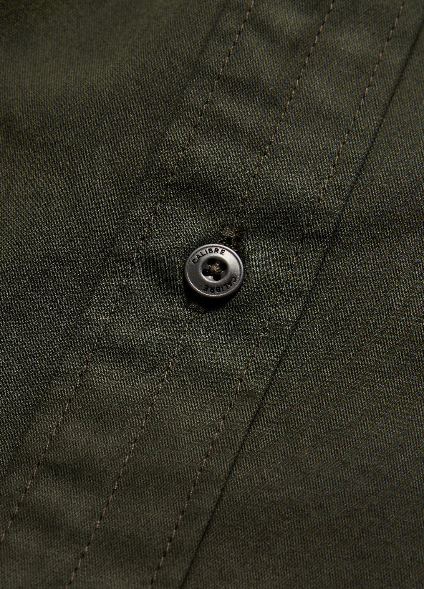 Double Pocketed Shirt Dark Green