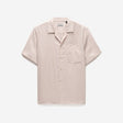 Washed Twill Short Sleeve Shirt Musk