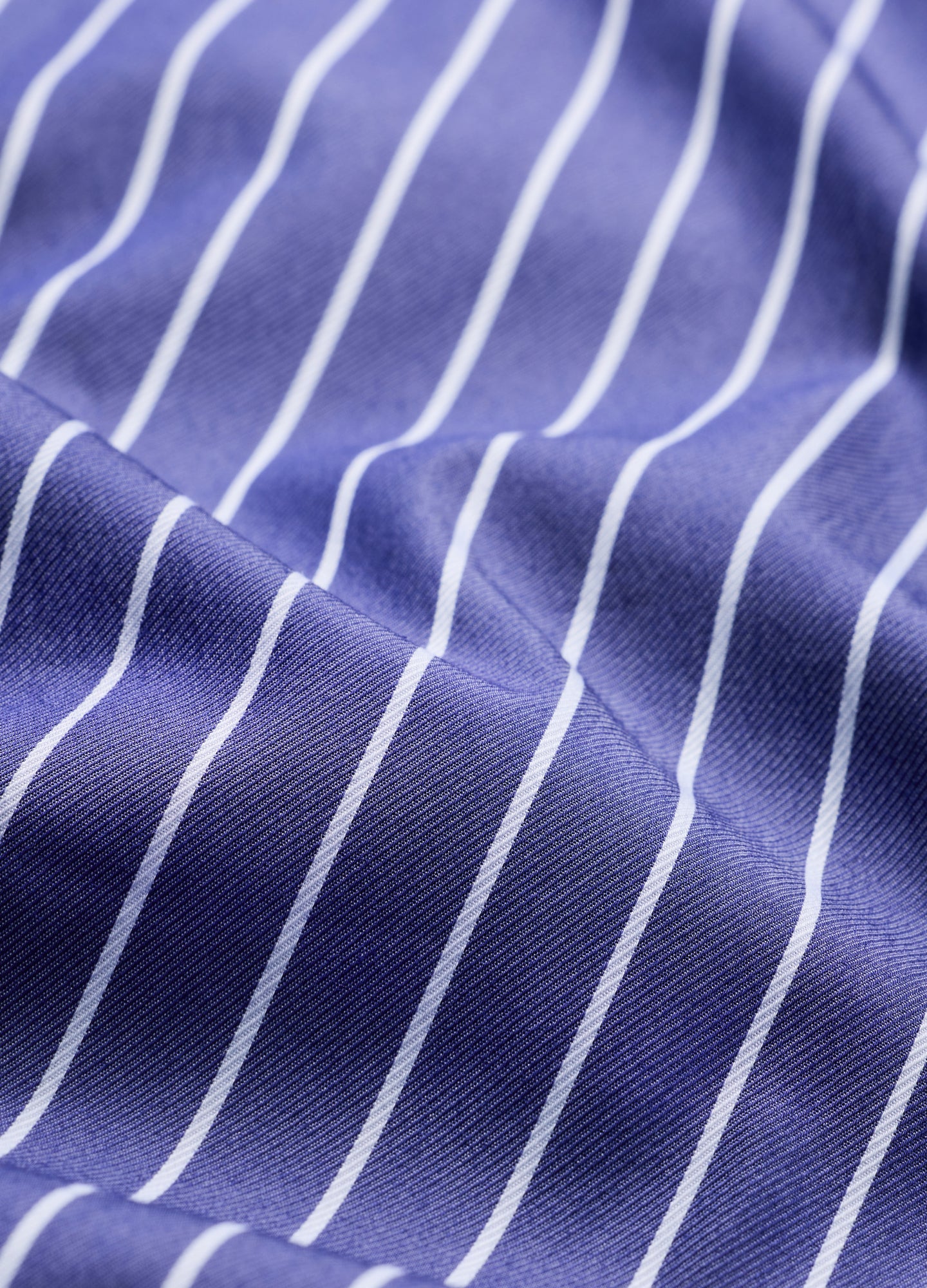 Stripe Stretch Shirt Navy