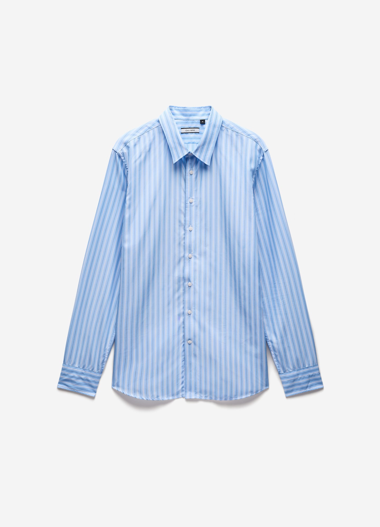 Fluid Stripe Shirt Pale Blue