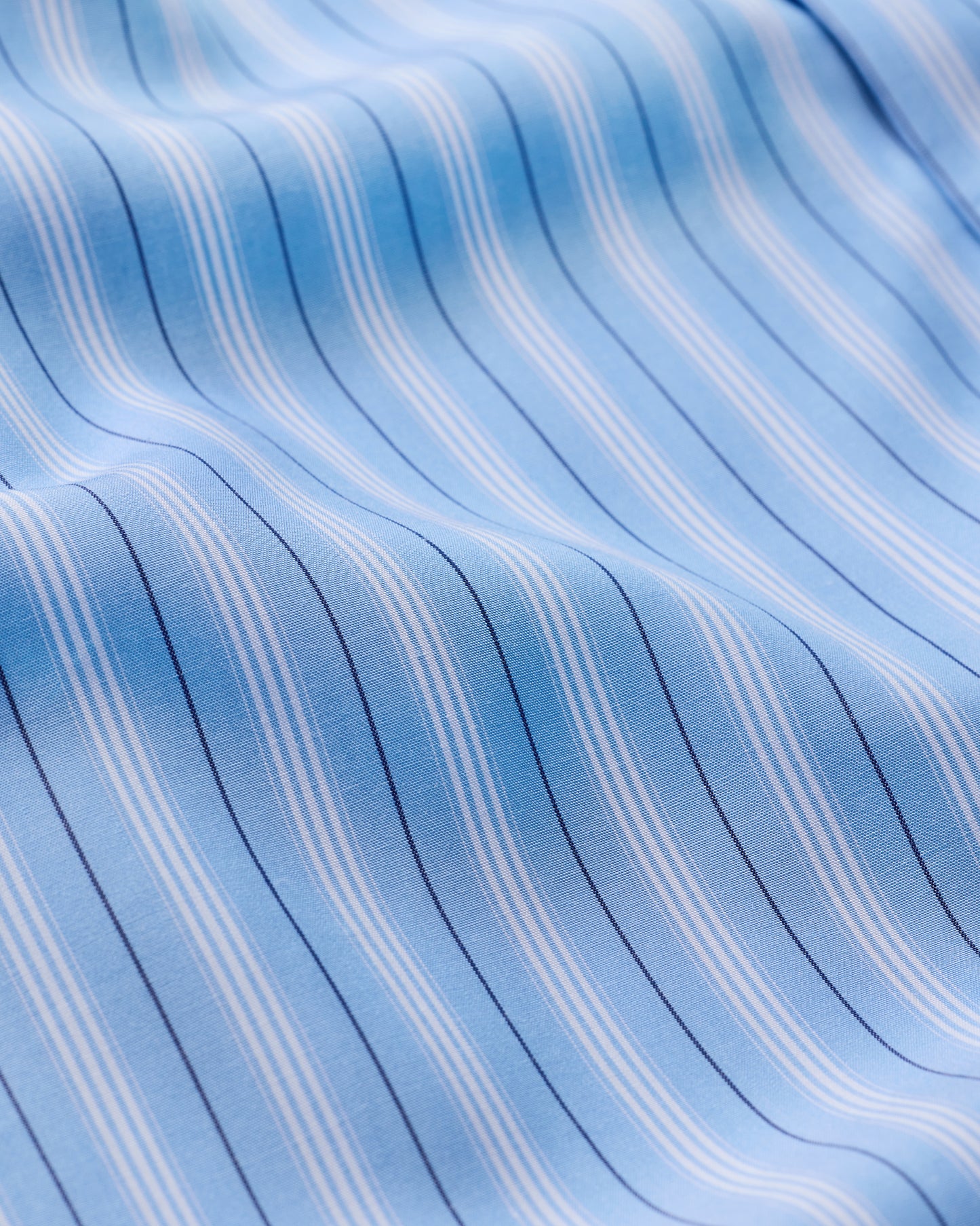 Fluid Stripe Shirt Pale Blue