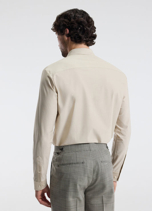 Precision Stretch Twill Shirt Natural
