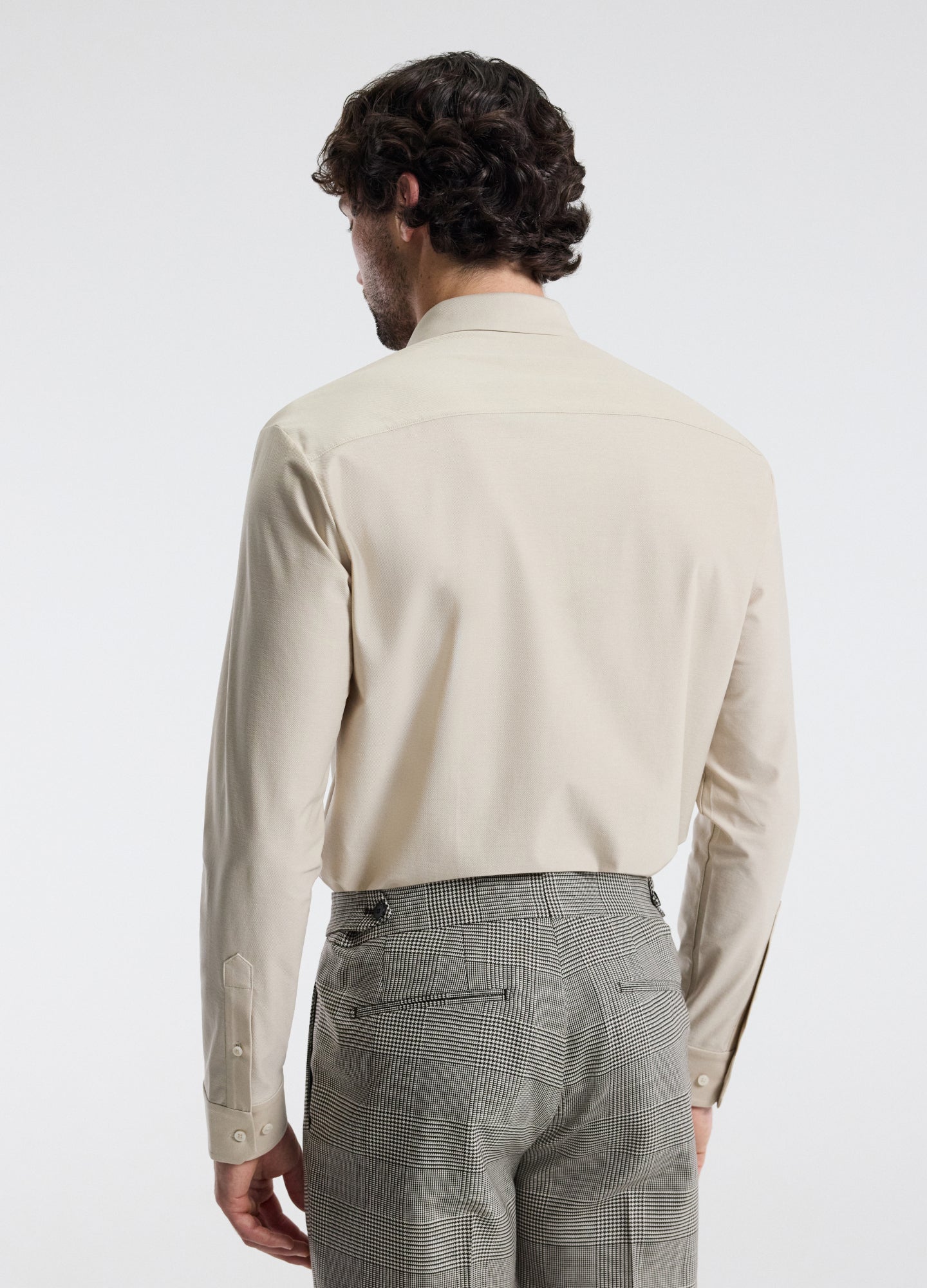 Precision Stretch Twill Shirt Natural