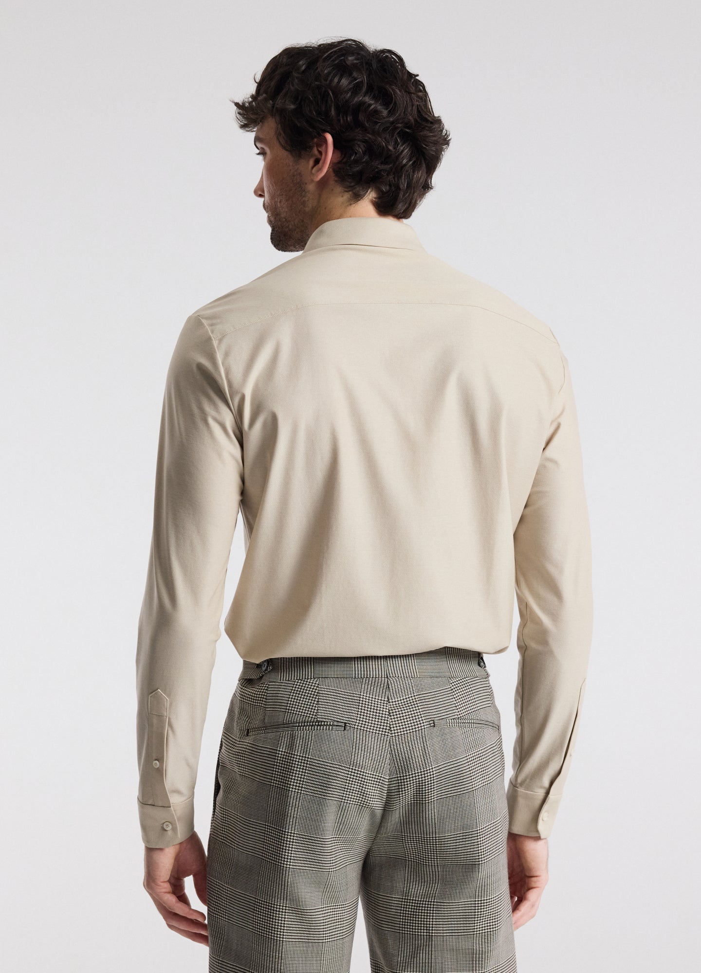 Precision Stretch Twill Shirt Natural