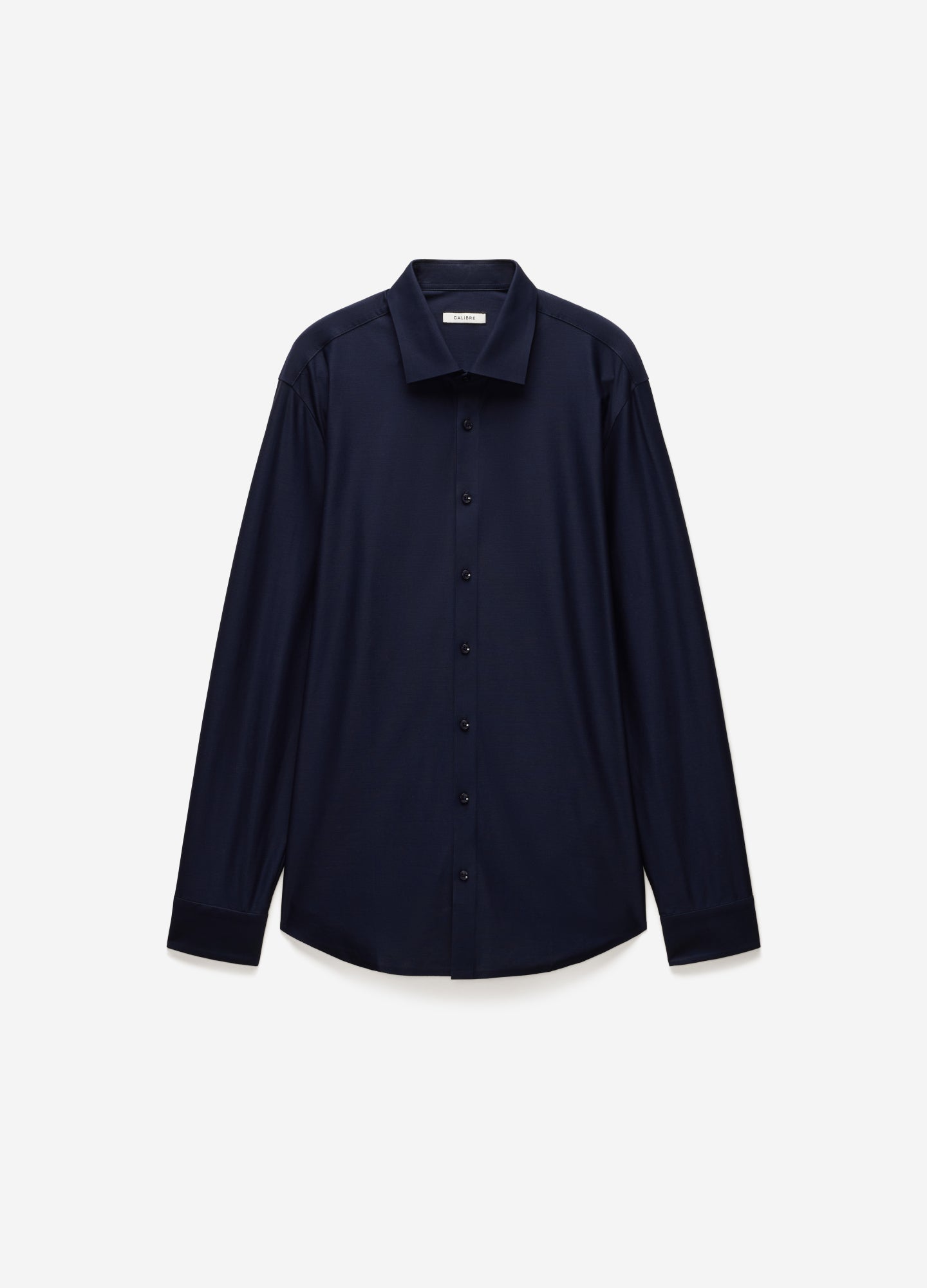 Precision Stretch Twill Shirt Navy